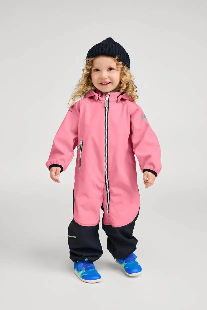 Детский розовый комбинезон Softshell Mjosa 6