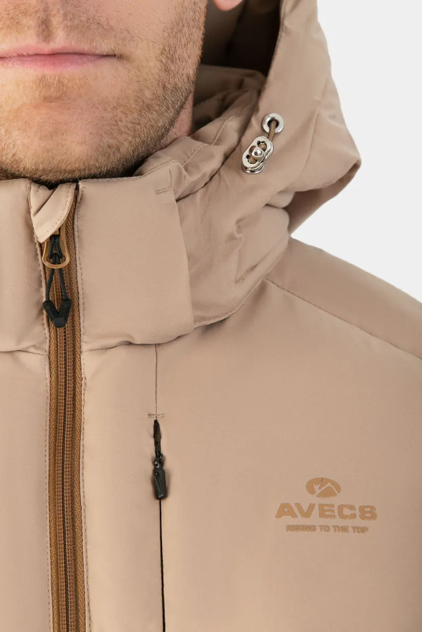 Чоловічій коричневий жилет Vest 6