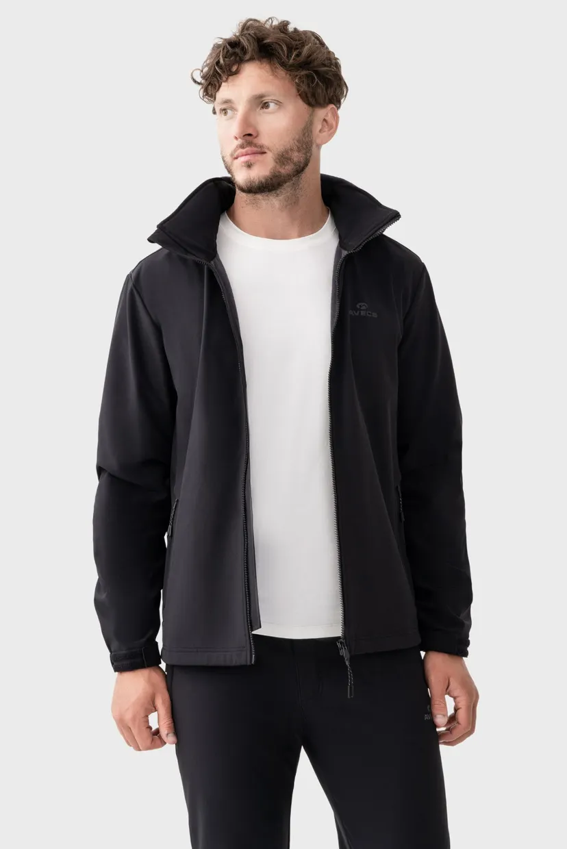 Мужская черная ветровка Windbreaker 10