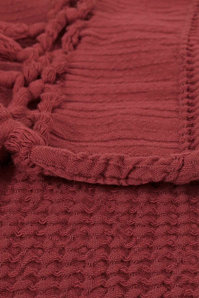Плед - Rius red красный 130X170 5