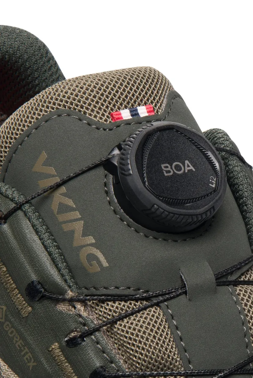 Женские зеленые кроссовки Anaconda Hike Low GTX BOA W 5