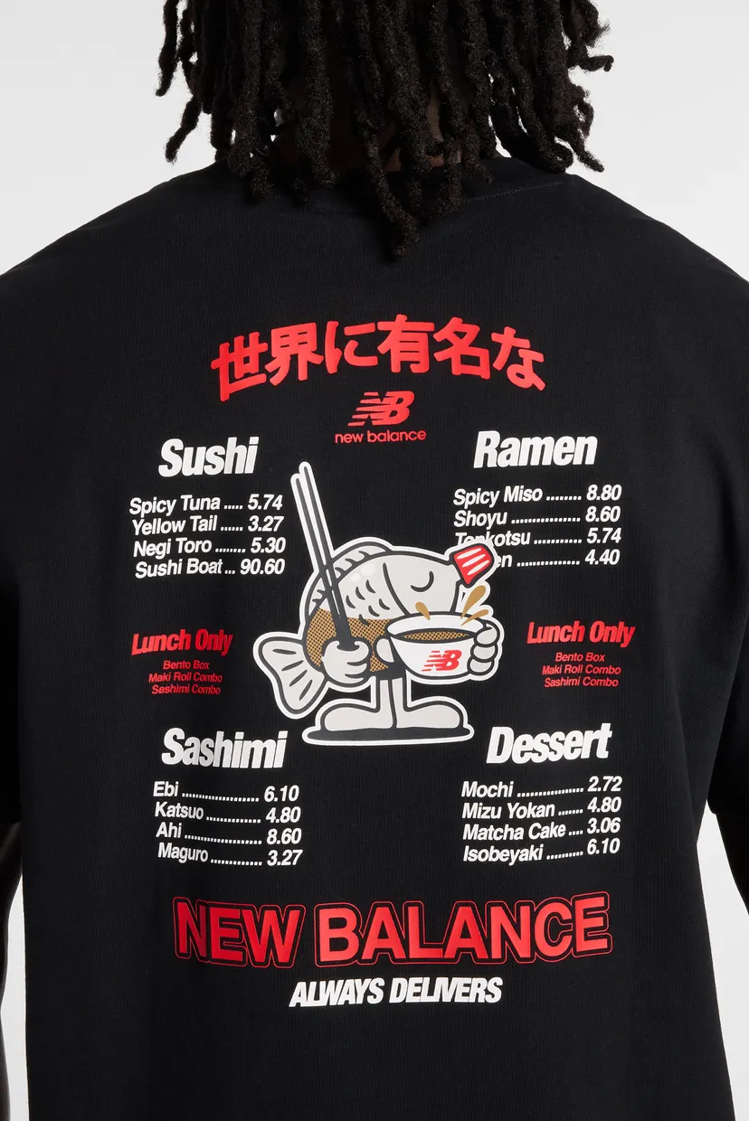 Чоловіча чорна футболка Ramen 7
