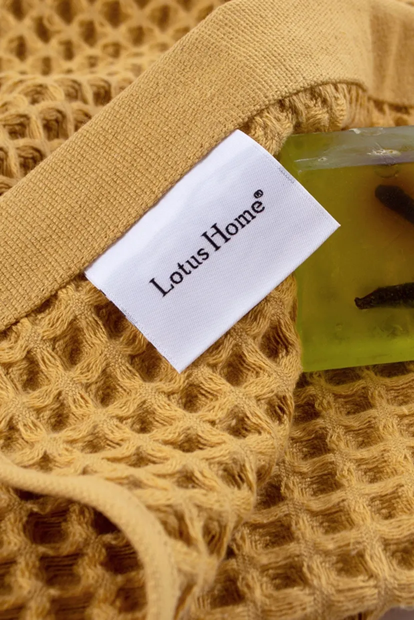 Рушник - Waffle mustard гірчичний 50X90 4