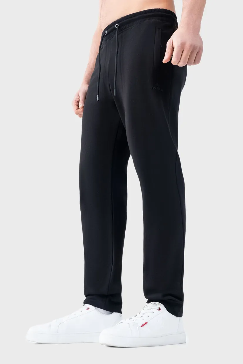 Чоловічі чорні спортивні штани sweatpants 3