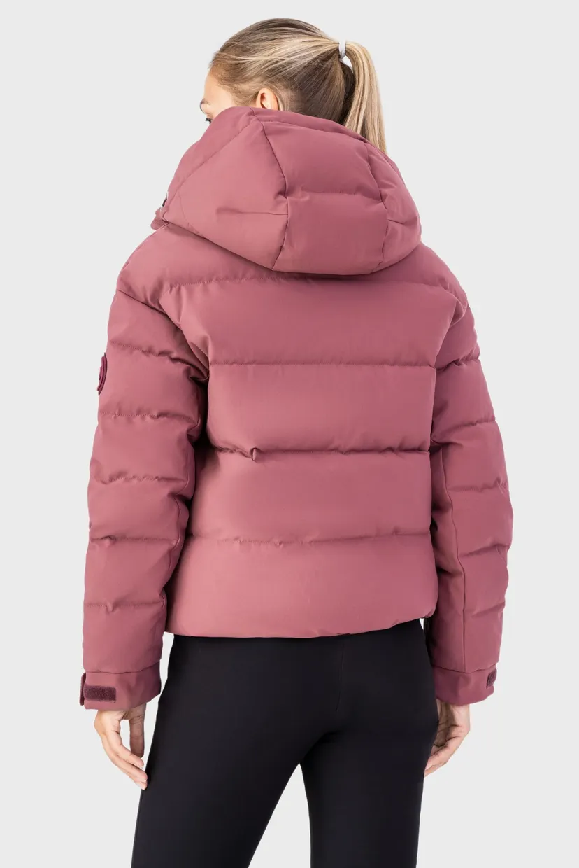 Жiноча бордова куртка Jacket 3