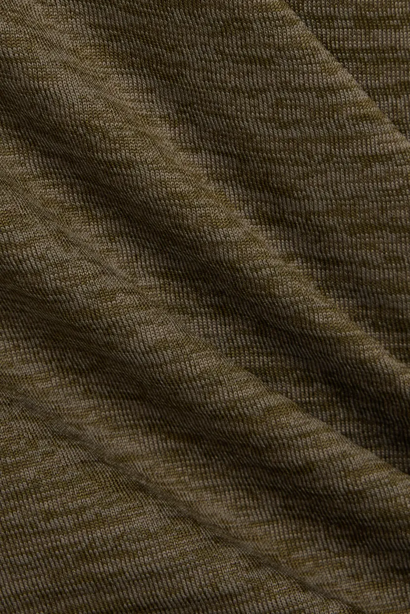 Чоловічий зелений реглан Athletics Heat Grid 1/2 Zip 7