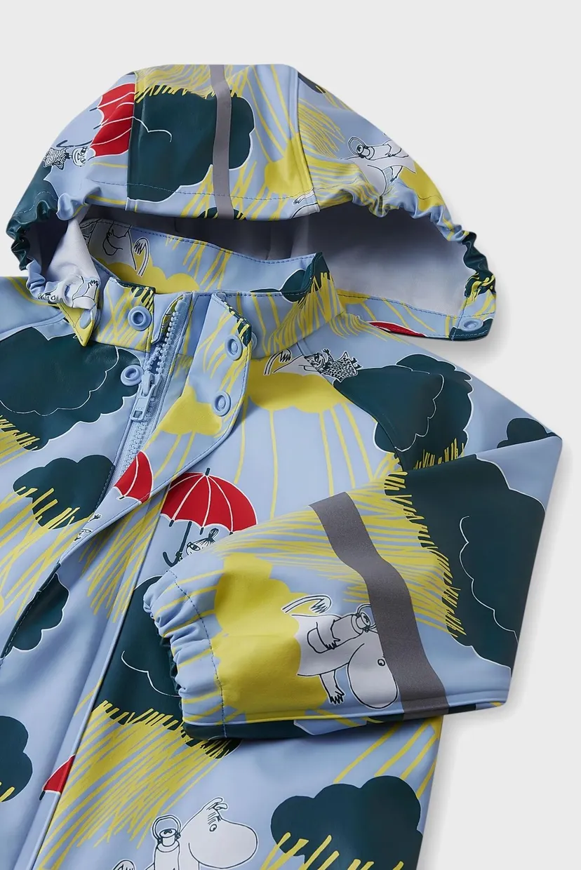 Детский голубой комплект от дождя Moomin Plask 5