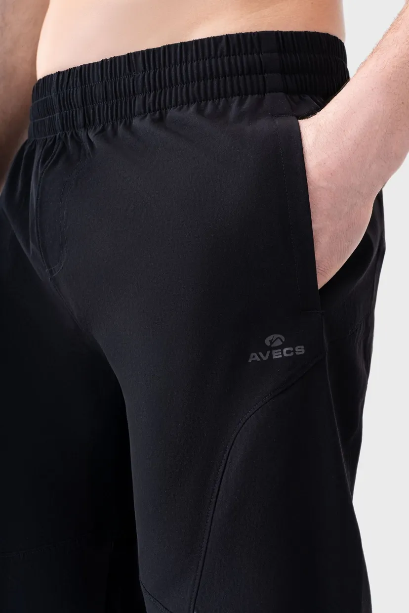 Чоловічий спортивний костюм чорний sports suit 9