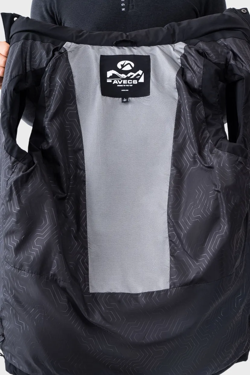 Мужской черный жилет Vest 7