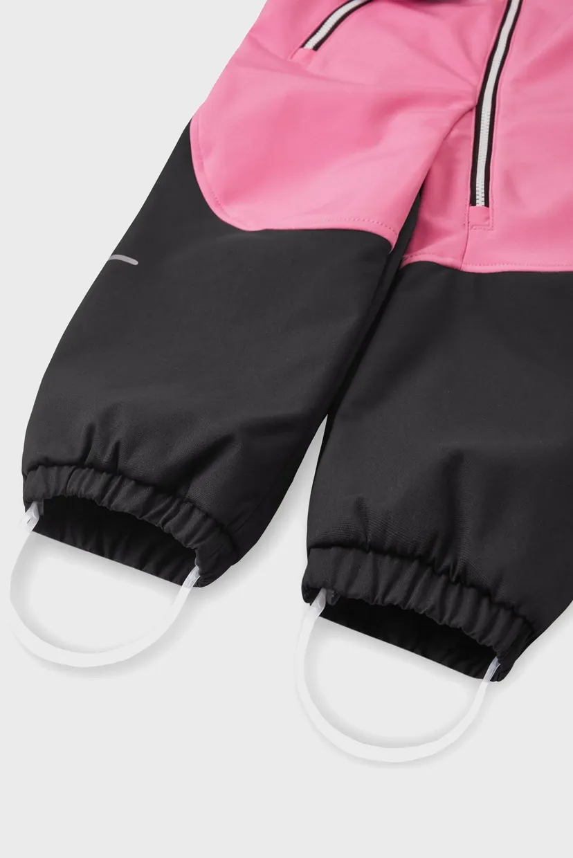 Детский розовый комбинезон Softshell Mjosa 4