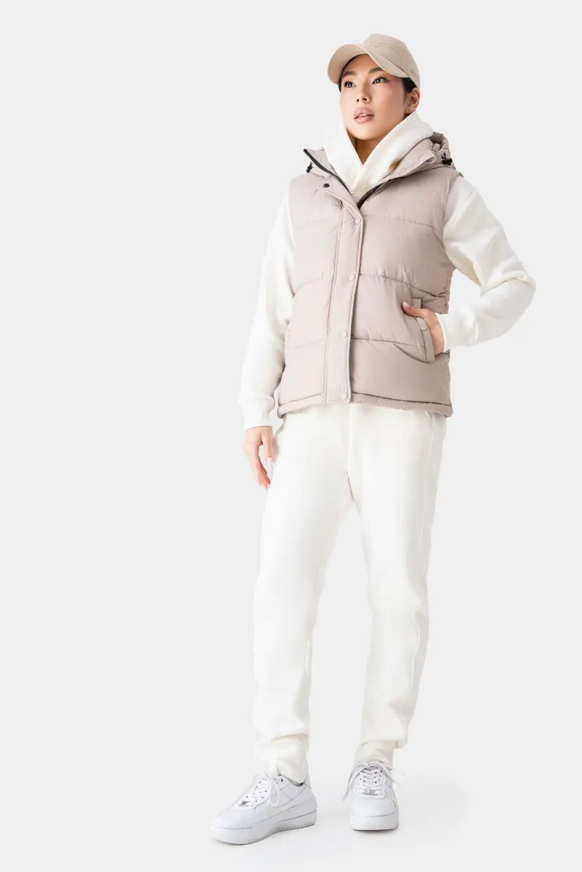 Жіночий бежевий жилет Vest 3