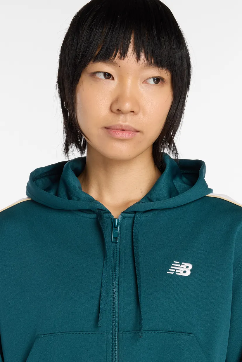 Жіноче бірюзове худі Interlock Full Zip 5
