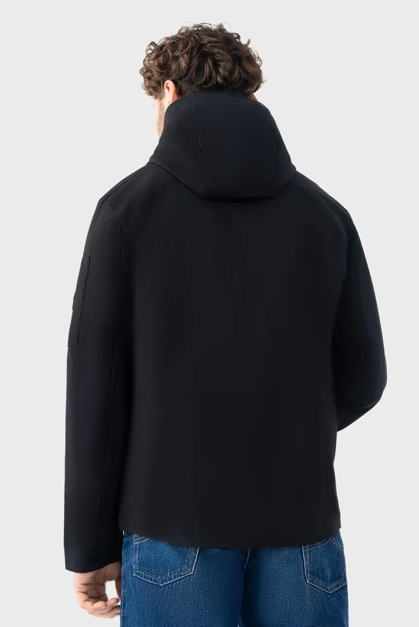 Мужская чёрная куртка jacket 3