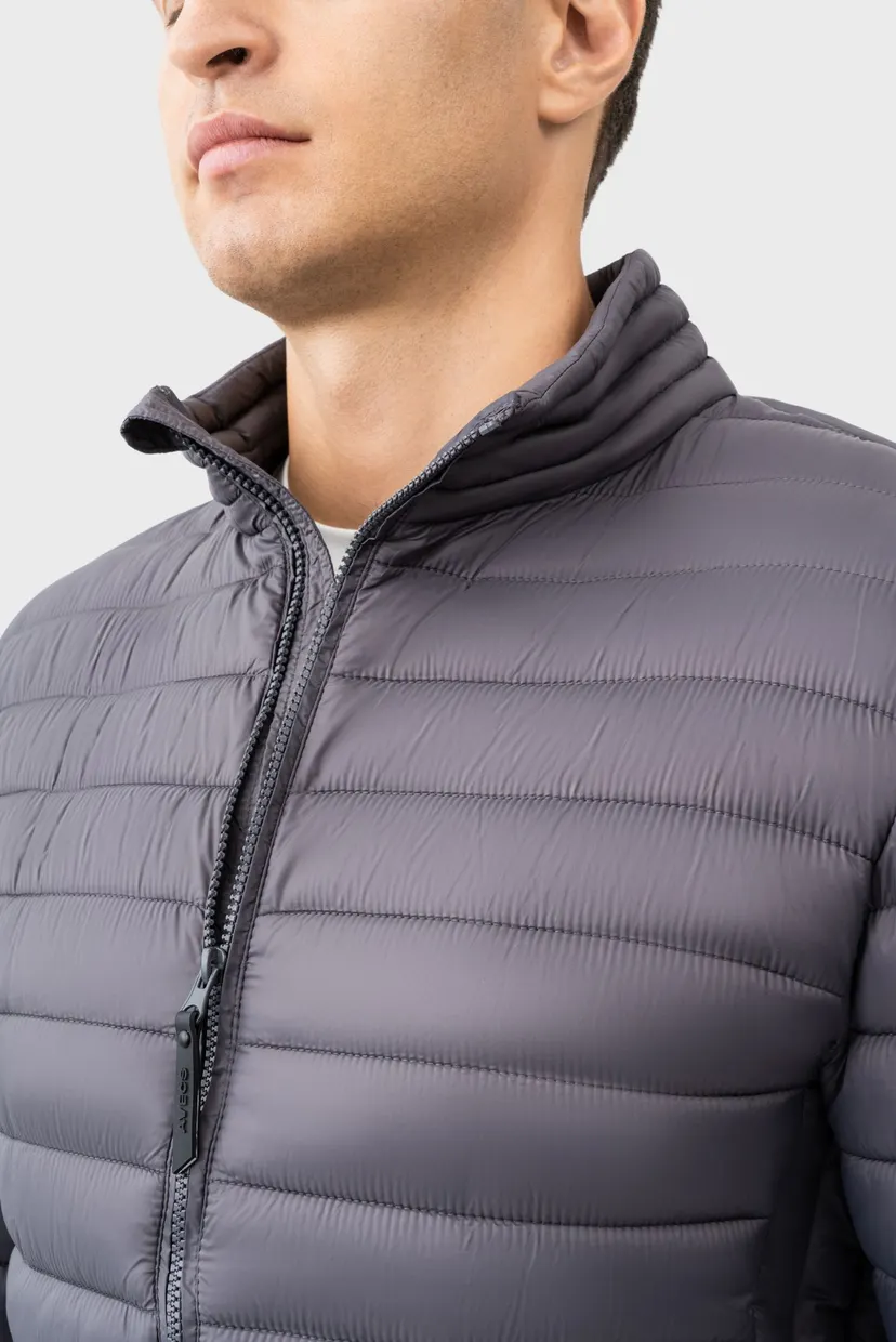Чоловiча сiра Вітровка Windbreaker 7