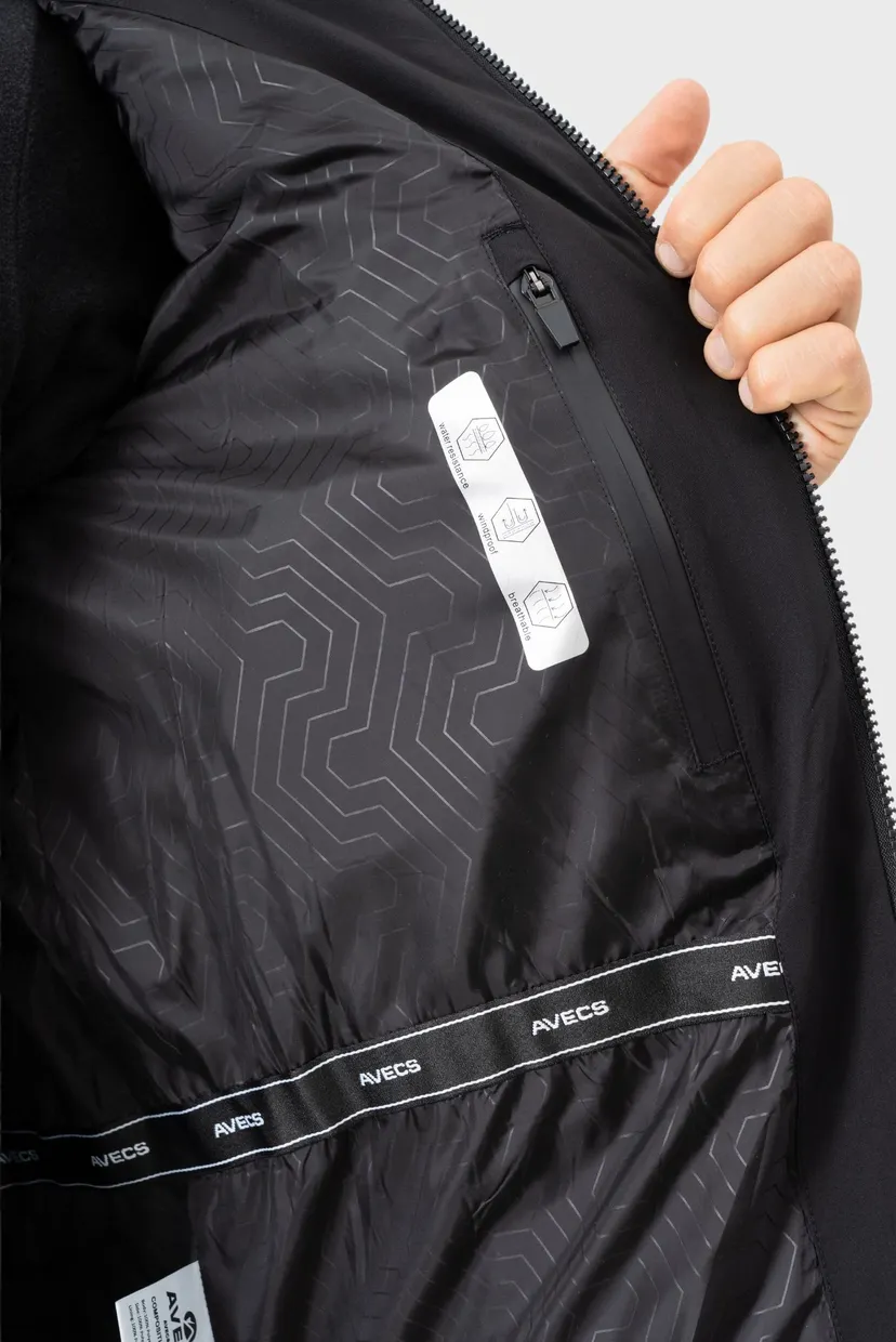 Мужская черная куртка Jacket 9