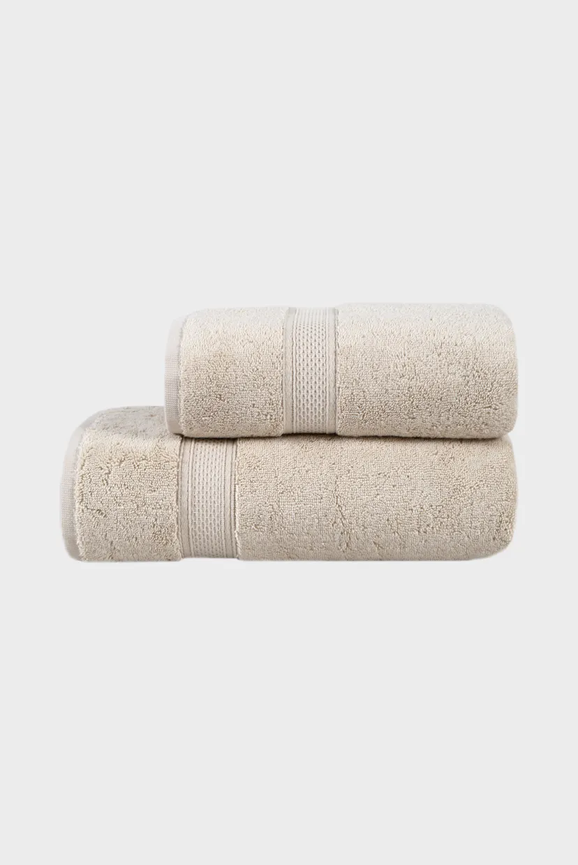 Полотенце махровое - Grand soft twist natural бежевый 50X90 8