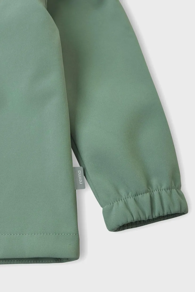 Дитяча зелена куртка Softshell Vantti 4