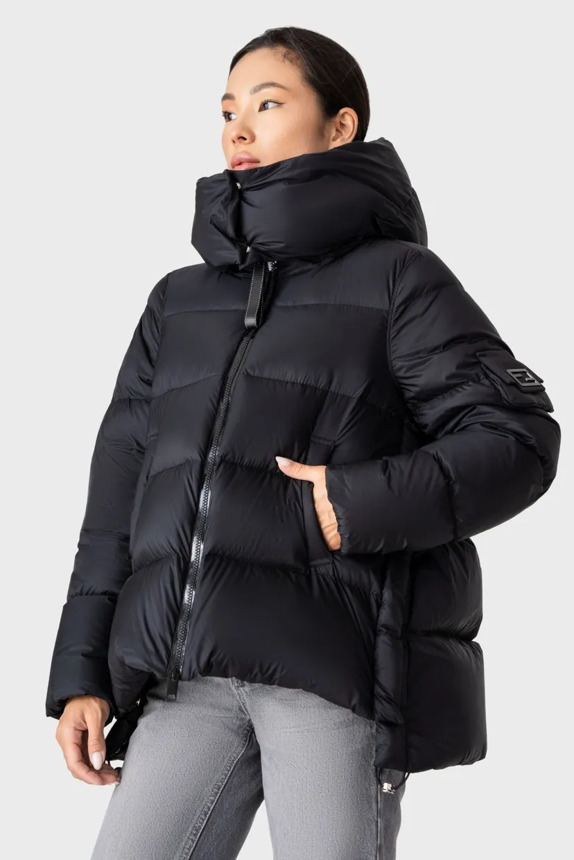 Жiноча чорна куртка Jacket 9