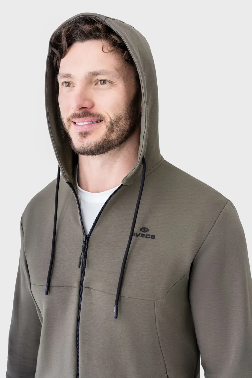 Чоловіча оливкова спортивна кофта  sweatshirt 7
