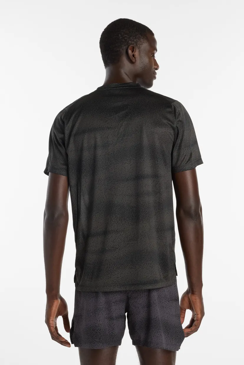 Мужская черная футболка Athletics Printed 4