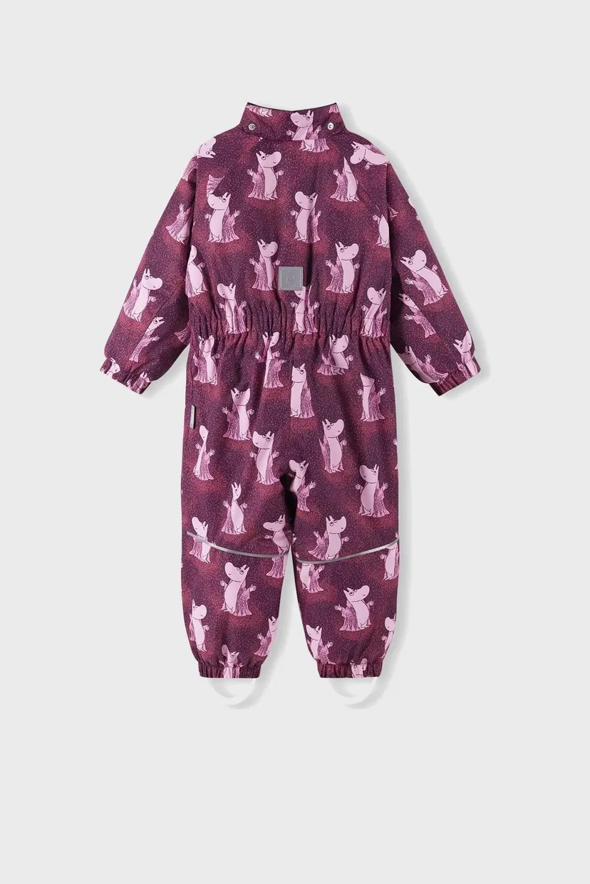Детский бордовый комбинезон Moomin Lyster 4