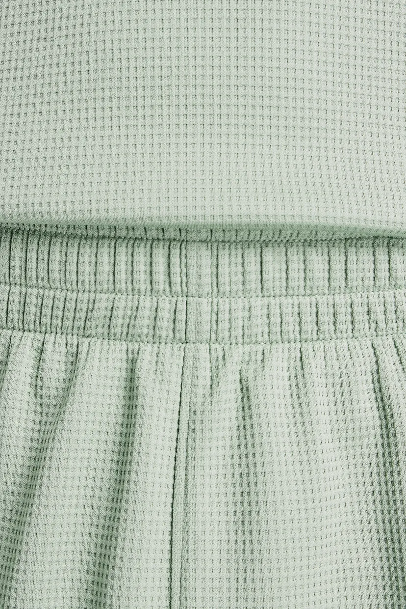 Чоловічі зелені  шорти Textured Check 4