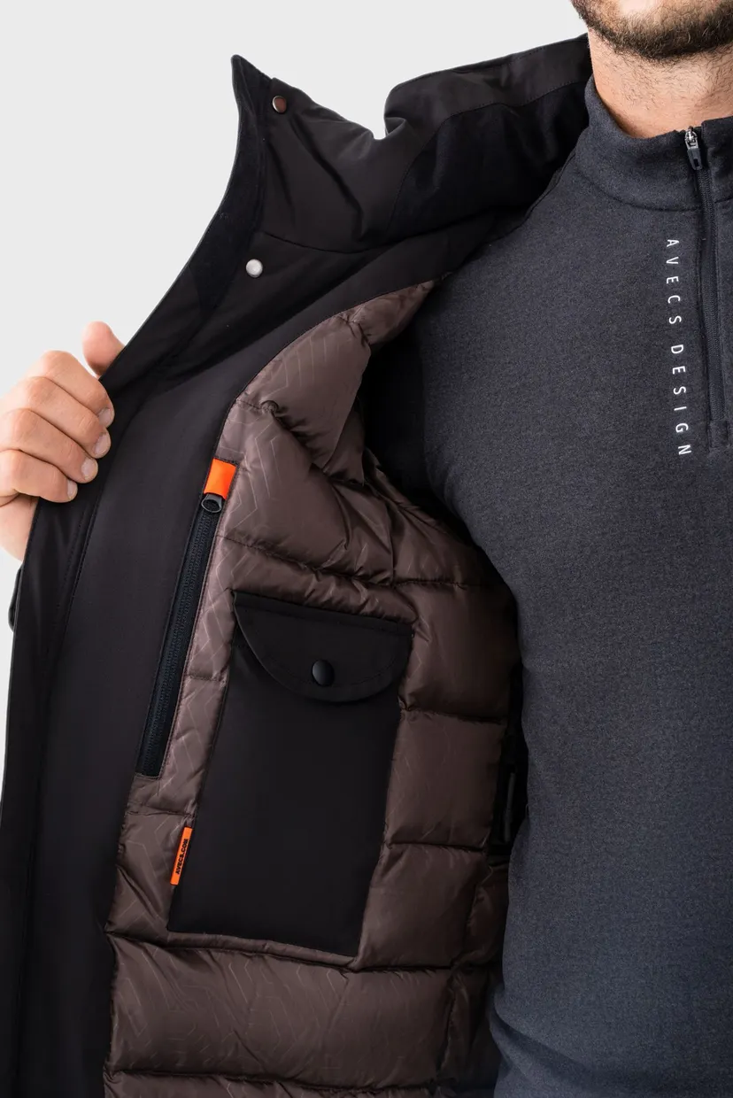 Чоловiча чорна куртка Jacket 9
