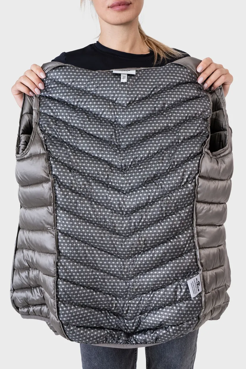 Жіноча сіра вітровка Windbreaker 10