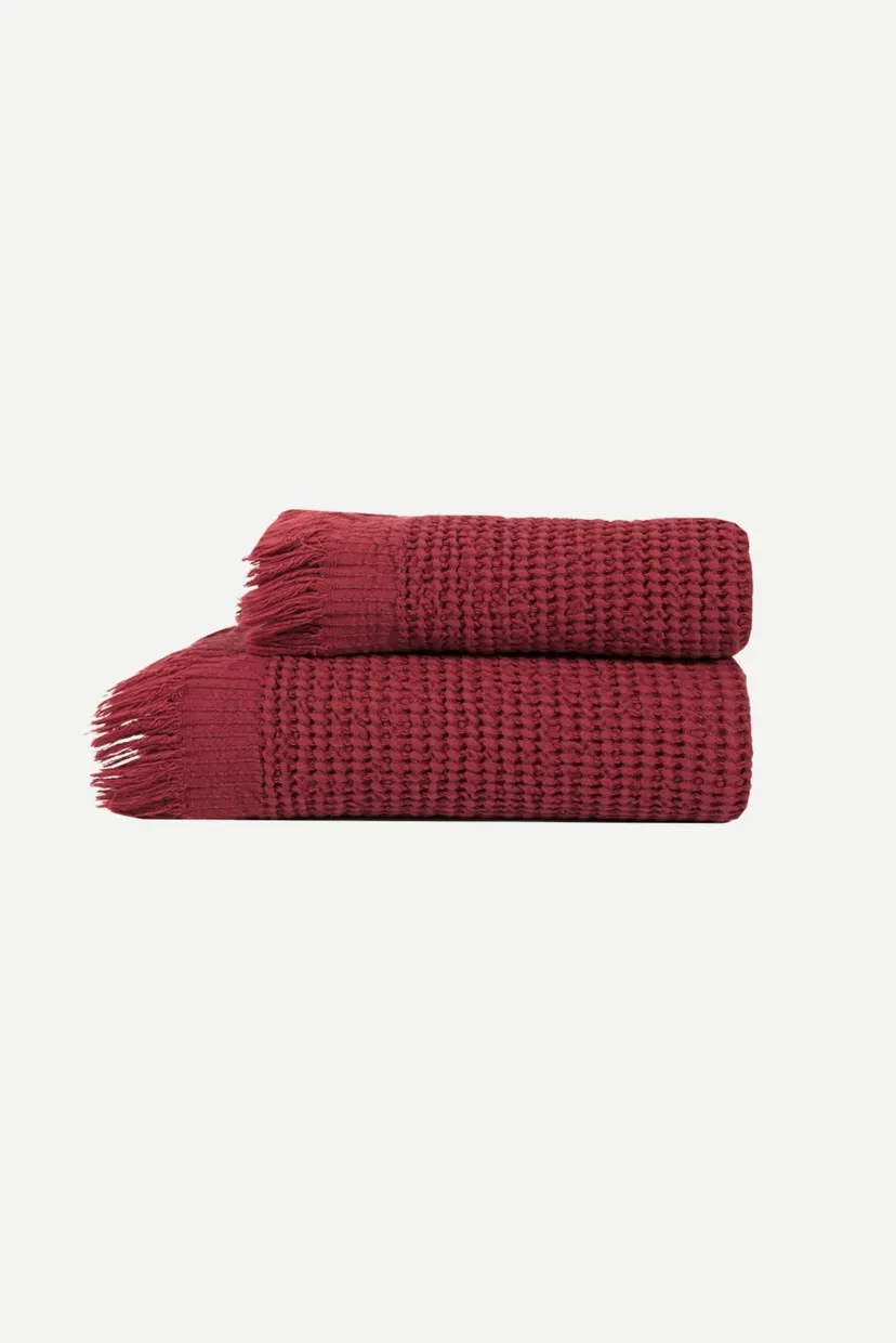 Полотенце - Rius red красный 50X100 8