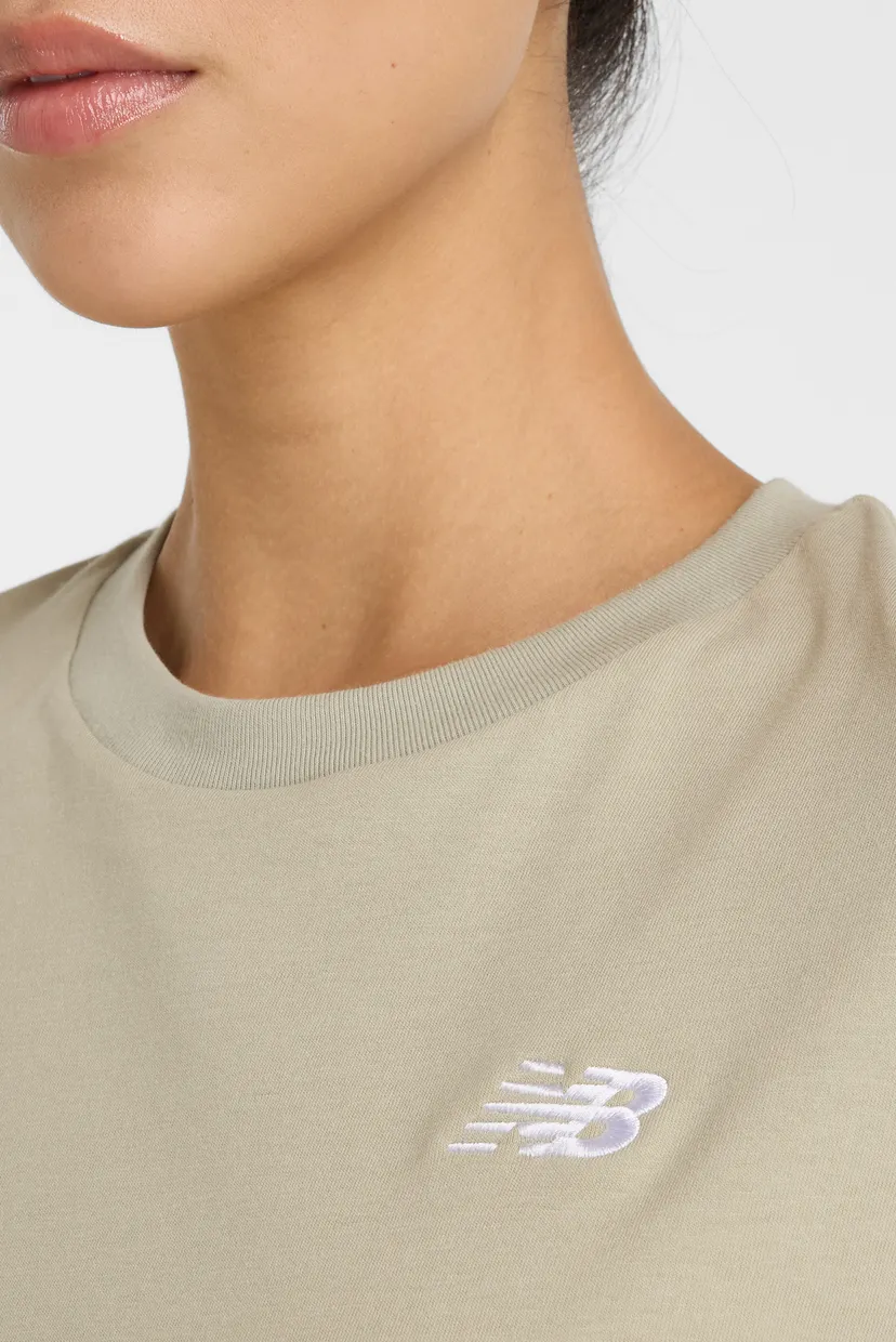 Жіноча оливкова футболка Sport Essentials Jersey 4
