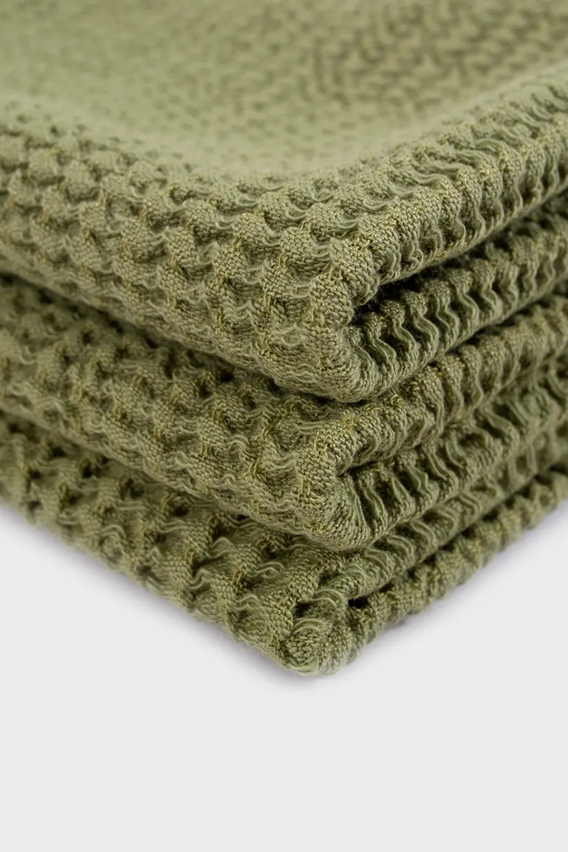 Набір рушників - Rius olive оливковий 30X50 (3 од.) 3