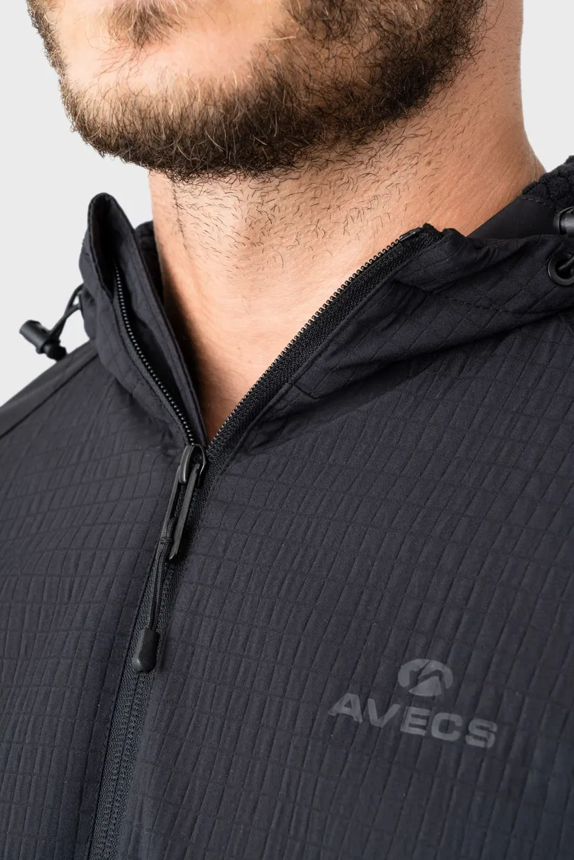 Чоловіча чорна вiтровка Windbreaker 5
