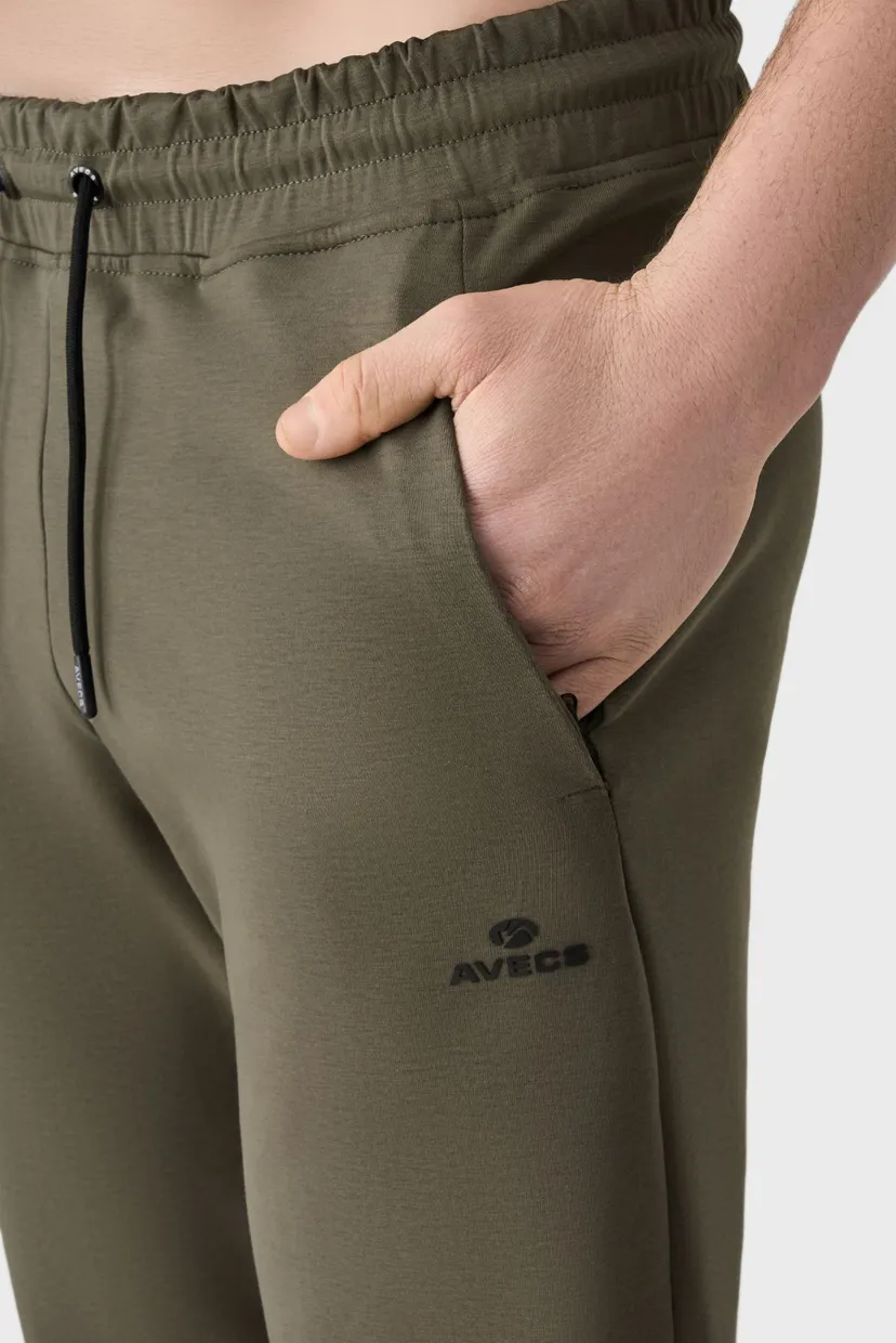 Мужские оливковые спортивные штаны sweatpants 5