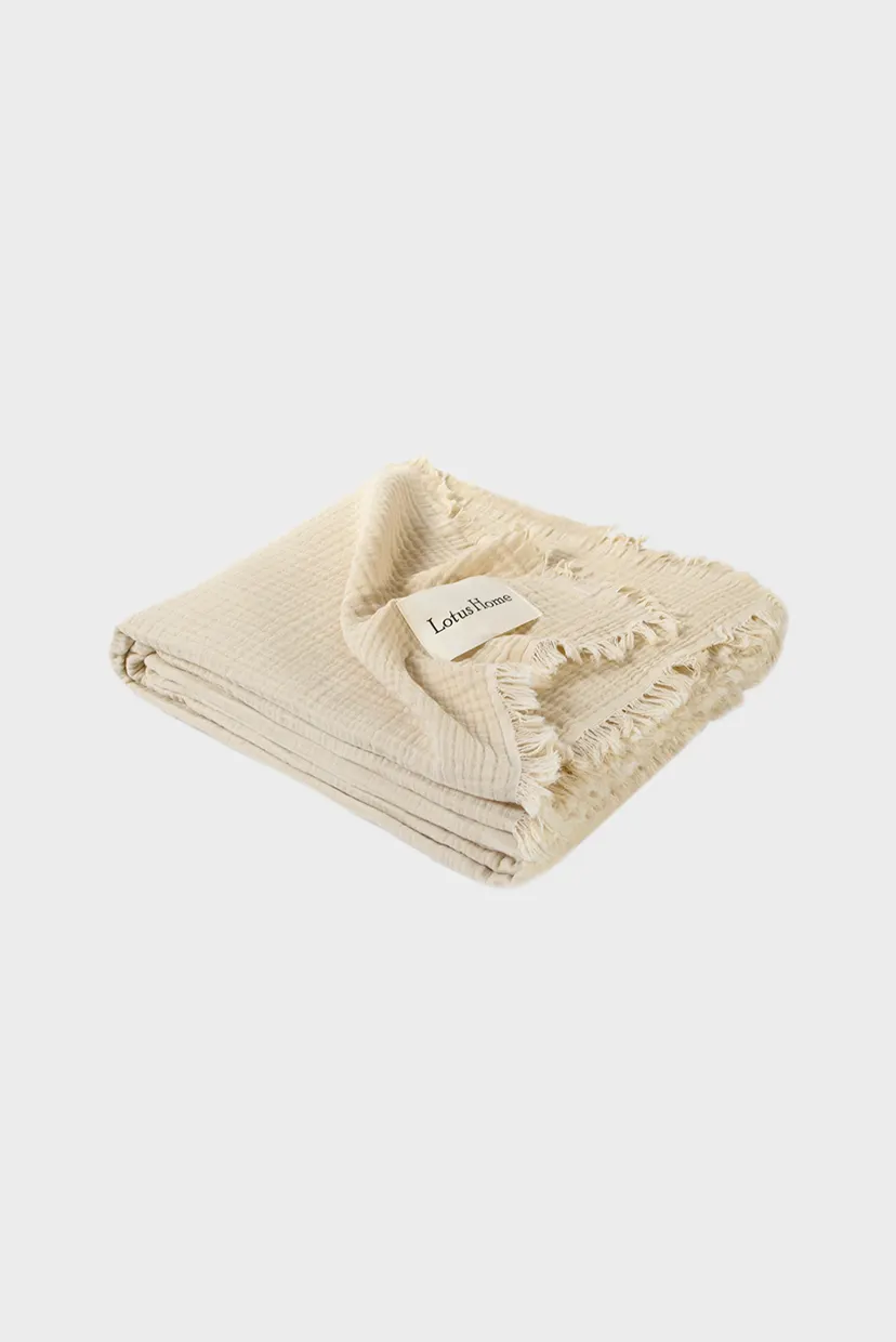 Покривало - Napa muslin beige 200Х220 4
