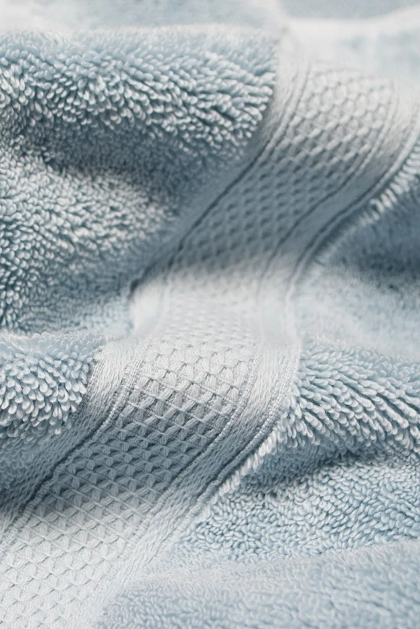 Рушник махровий - Grand soft twist blue блакитний 50X90 3