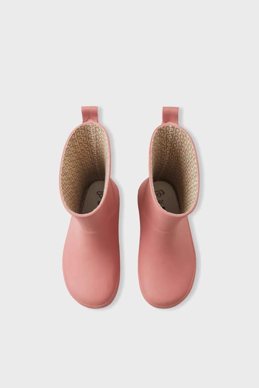 Дитячі помаранчеві чоботи гумові Barefoot Ankka 5