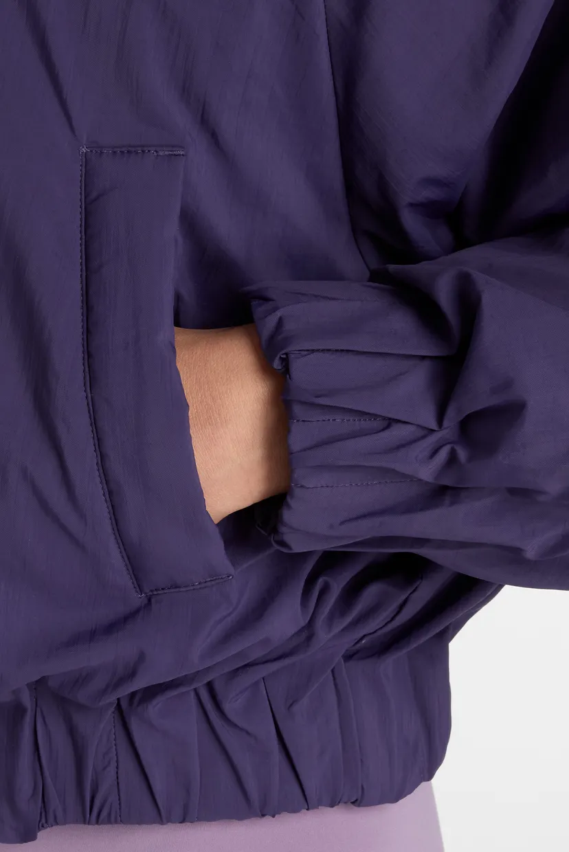 Жіноча фіолетова куртка Woven Bomber Jacket 6