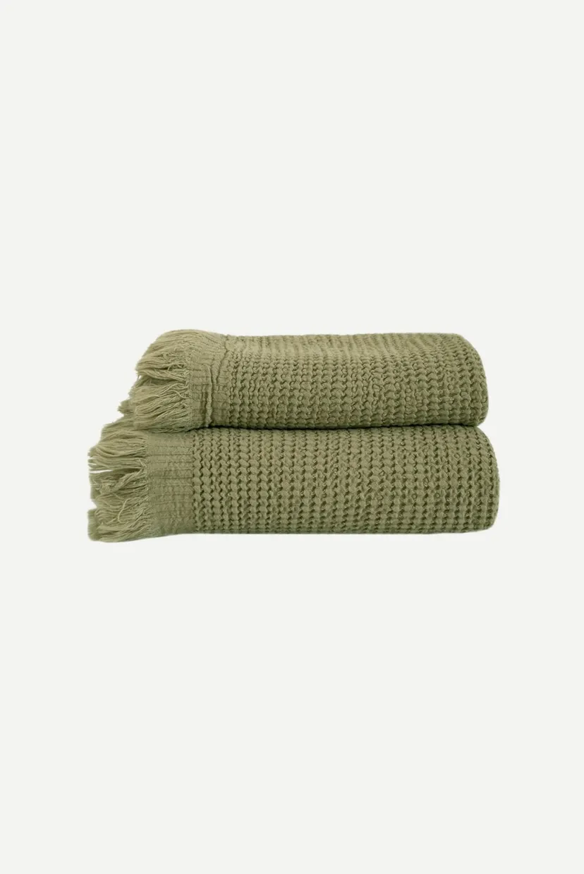 Рушник - Rius olive оливковий 50X100 8