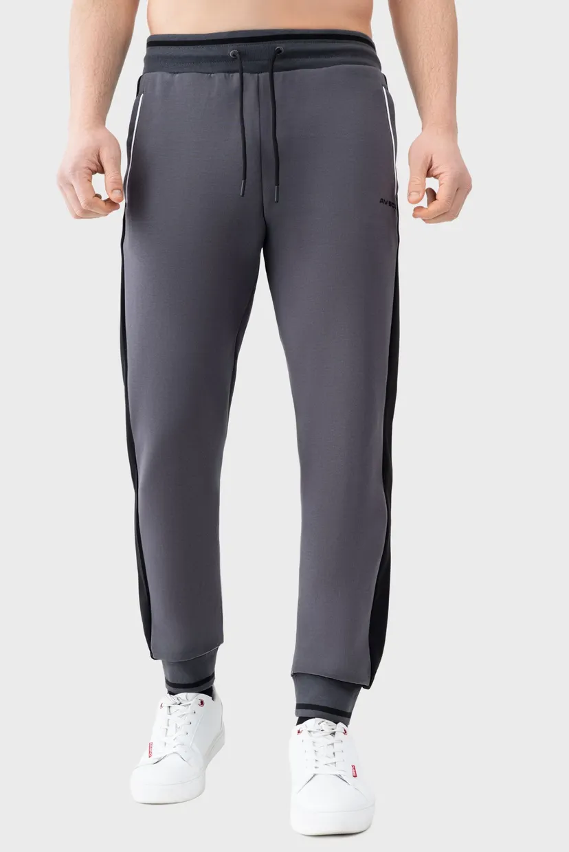 Чоловічий сірий Спортивний костюм (кофта, штаны) Tracksuit 7