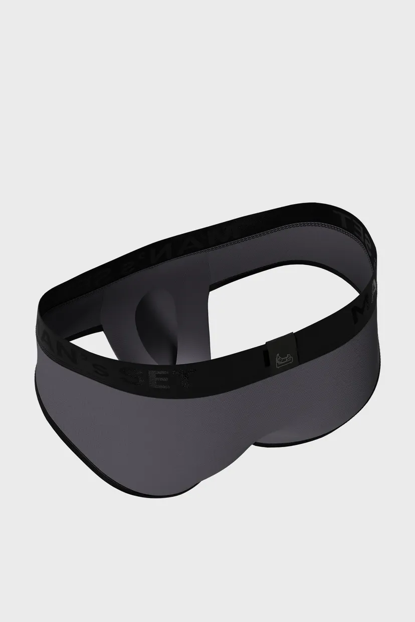 Мужские графитовые трусы Anatomic Slips Black Series 3