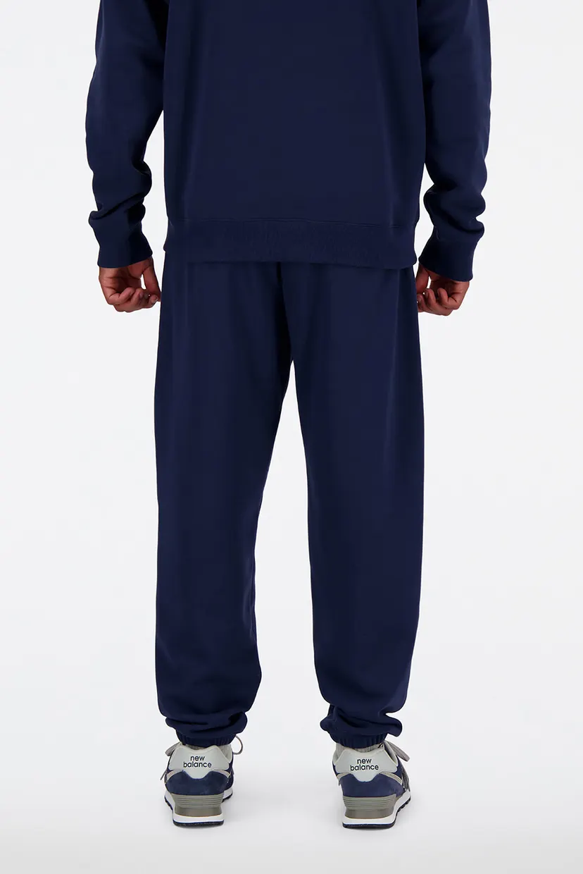 Мужские синие спортивные брюки NB Small Logo 3
