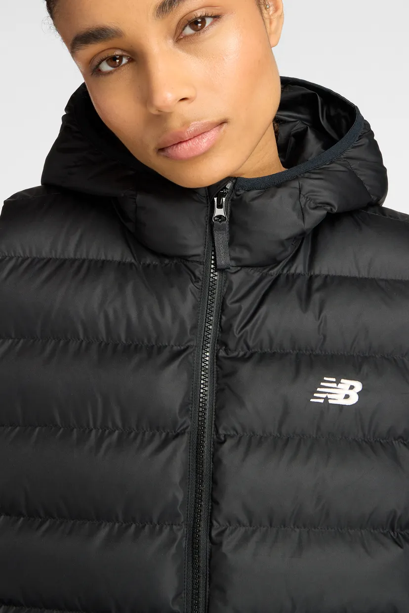 Женский черный жилет Puffer Vest 4