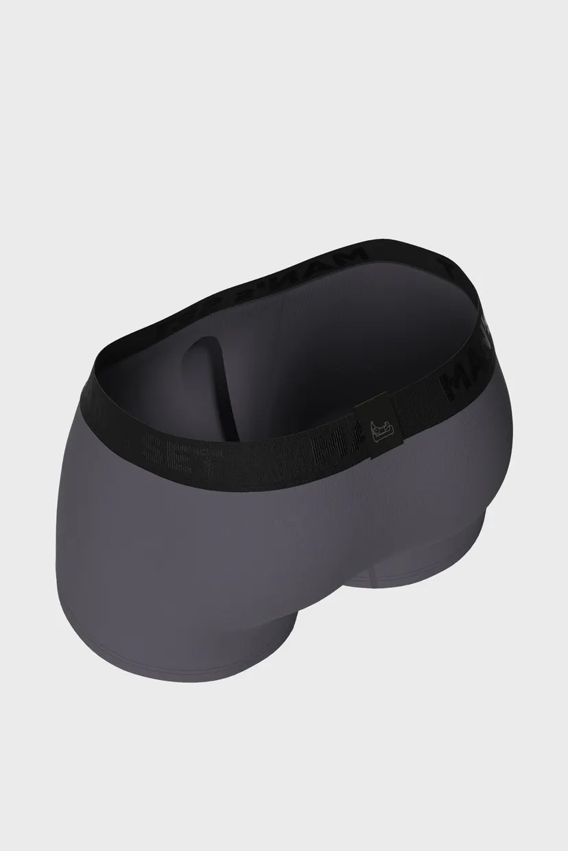 Мужские серые трусы Anatomic Classic 1.2 Black Series 3
