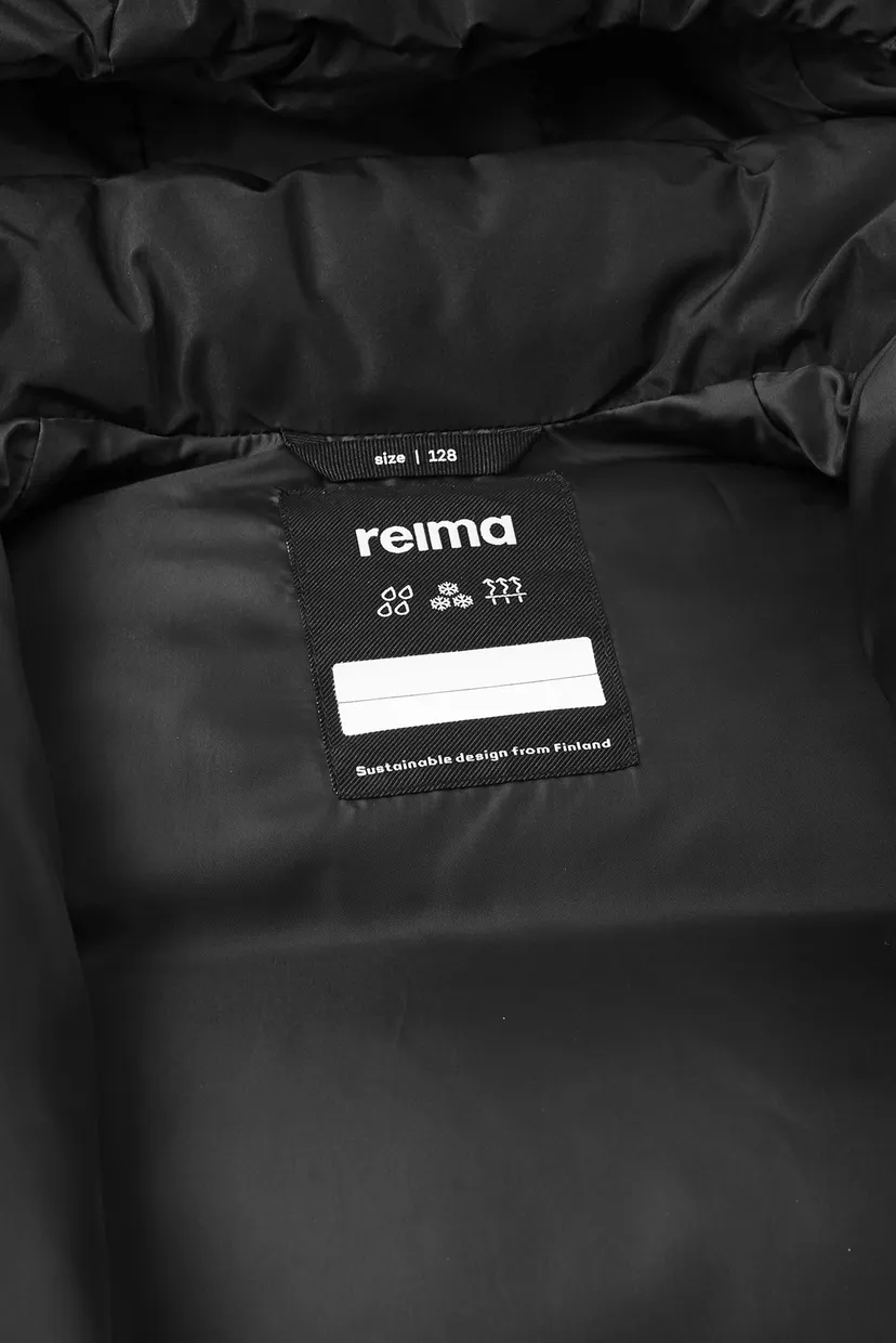Детский черный пуховик PAIMIO 7