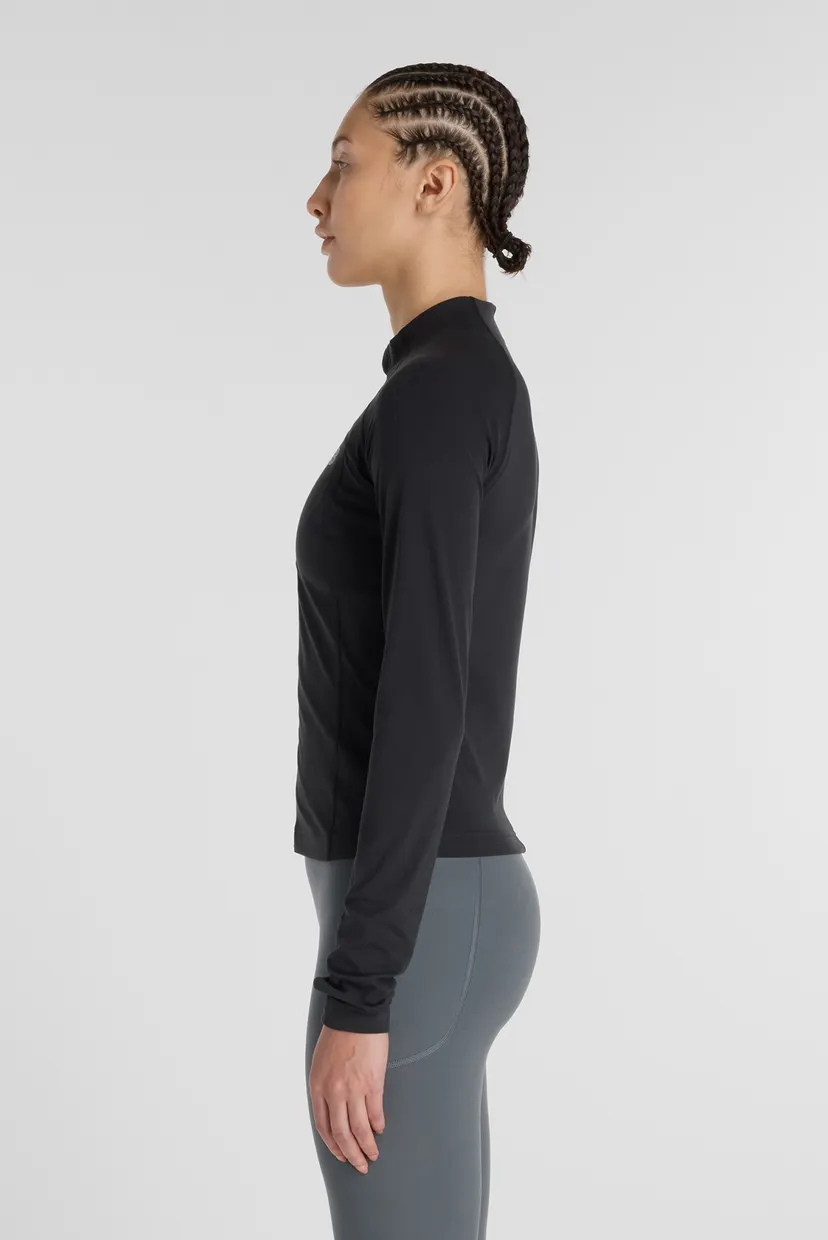 Женская черная спортивная кофта NB Harmony Fitted Full Zip 3
