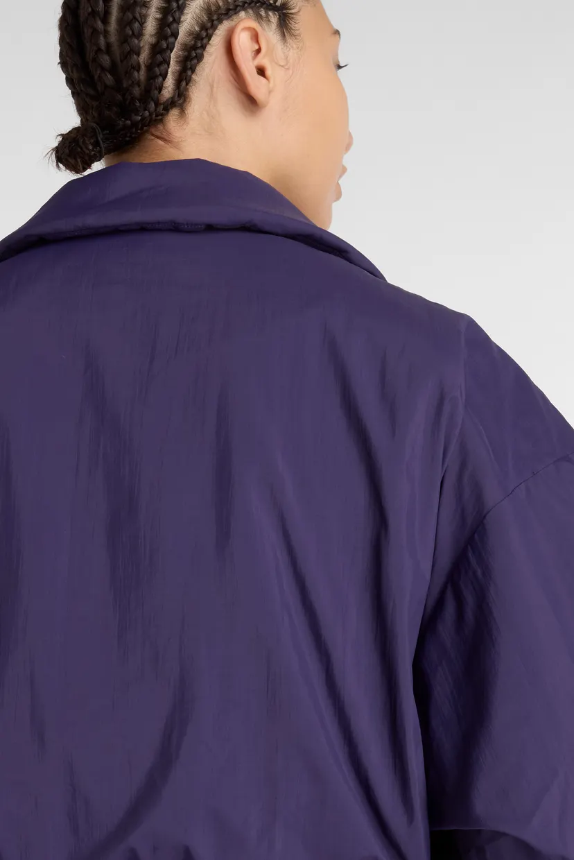 Женская фиолетовая куртка Woven Bomber Jacket 8