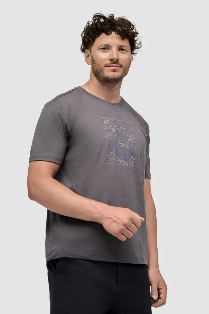 Чоловіча футболка сіра T-shirt 5