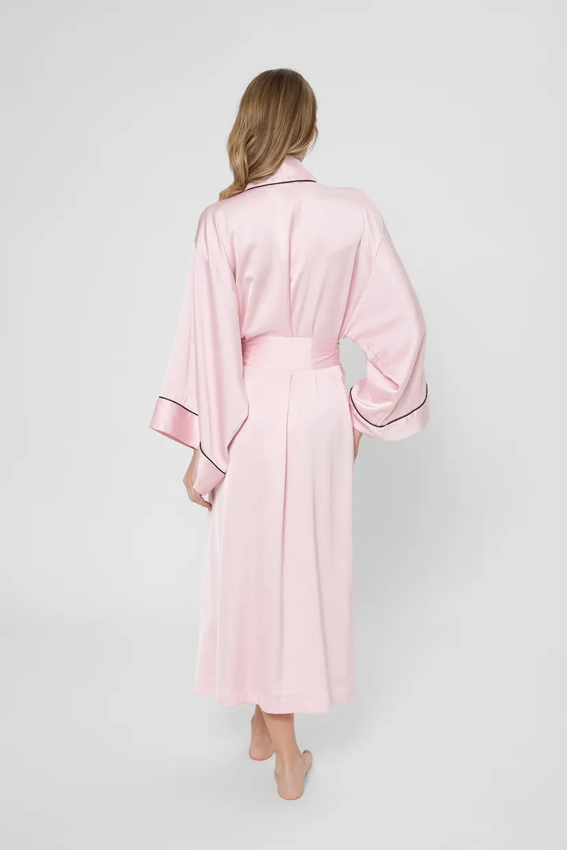 Жіночий рожевий халат Ariana Pink 3