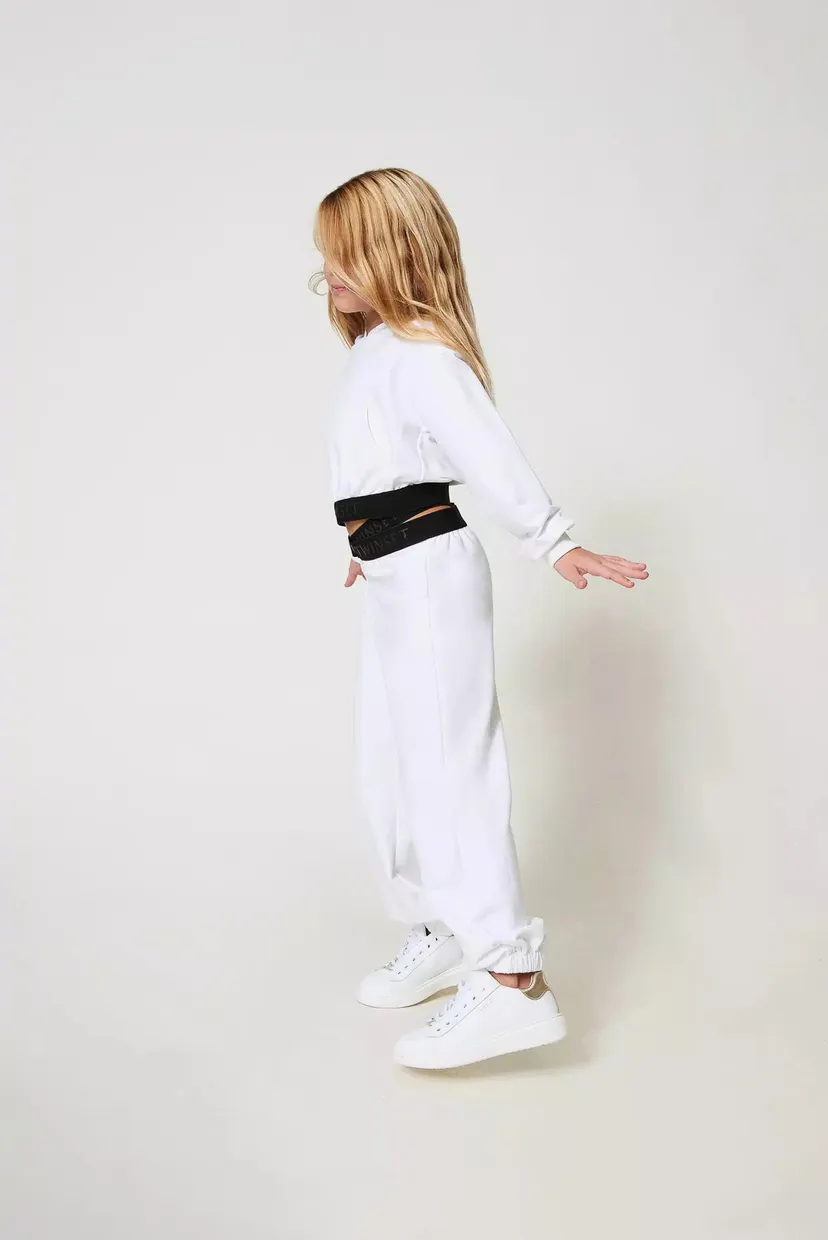 Дитячий комплект TWINSET Girl (світшот, брюки) 4