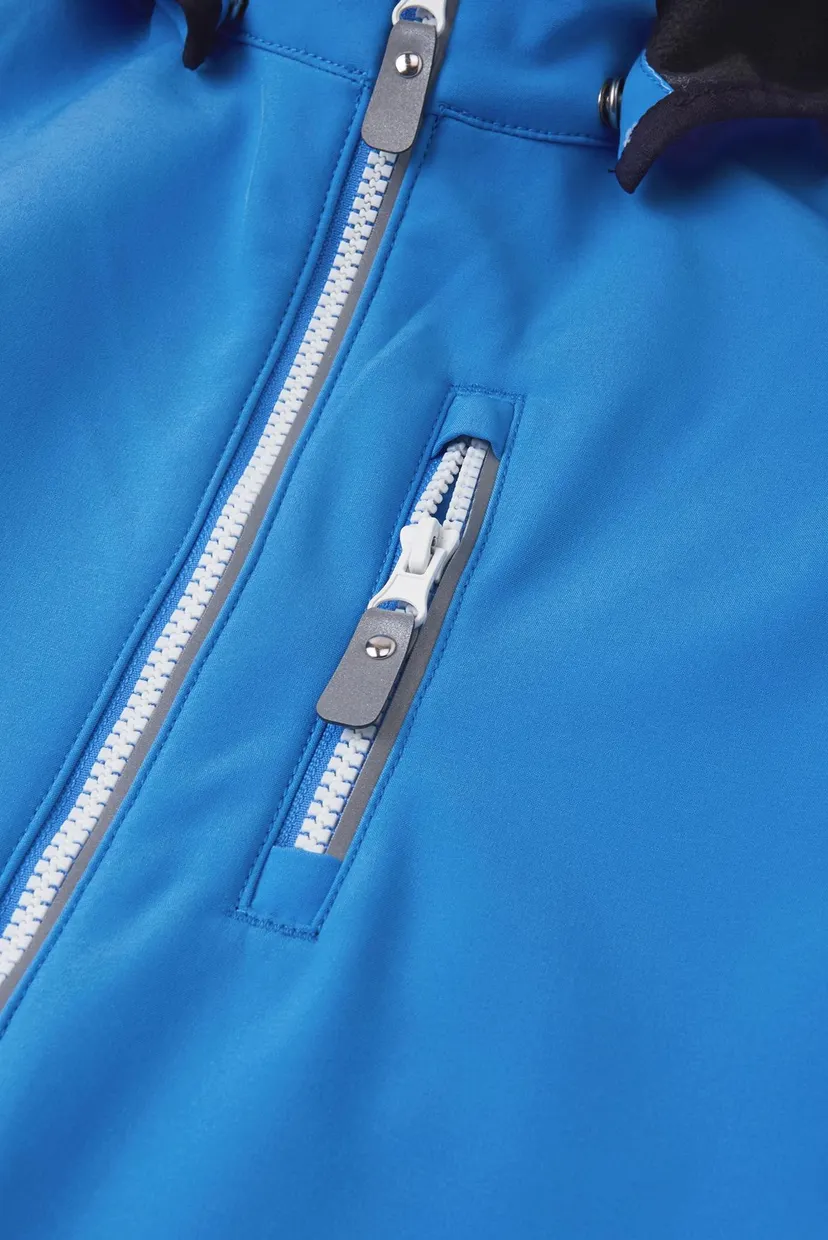 Детский синий комбинезон Softshell Nurmes 5